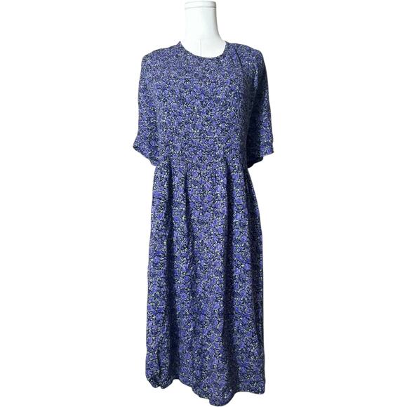 Plus size Fairy Grunge smocked Midi Dress | GothLolita Dress | size 20 | 227 - Picture 1 of 8